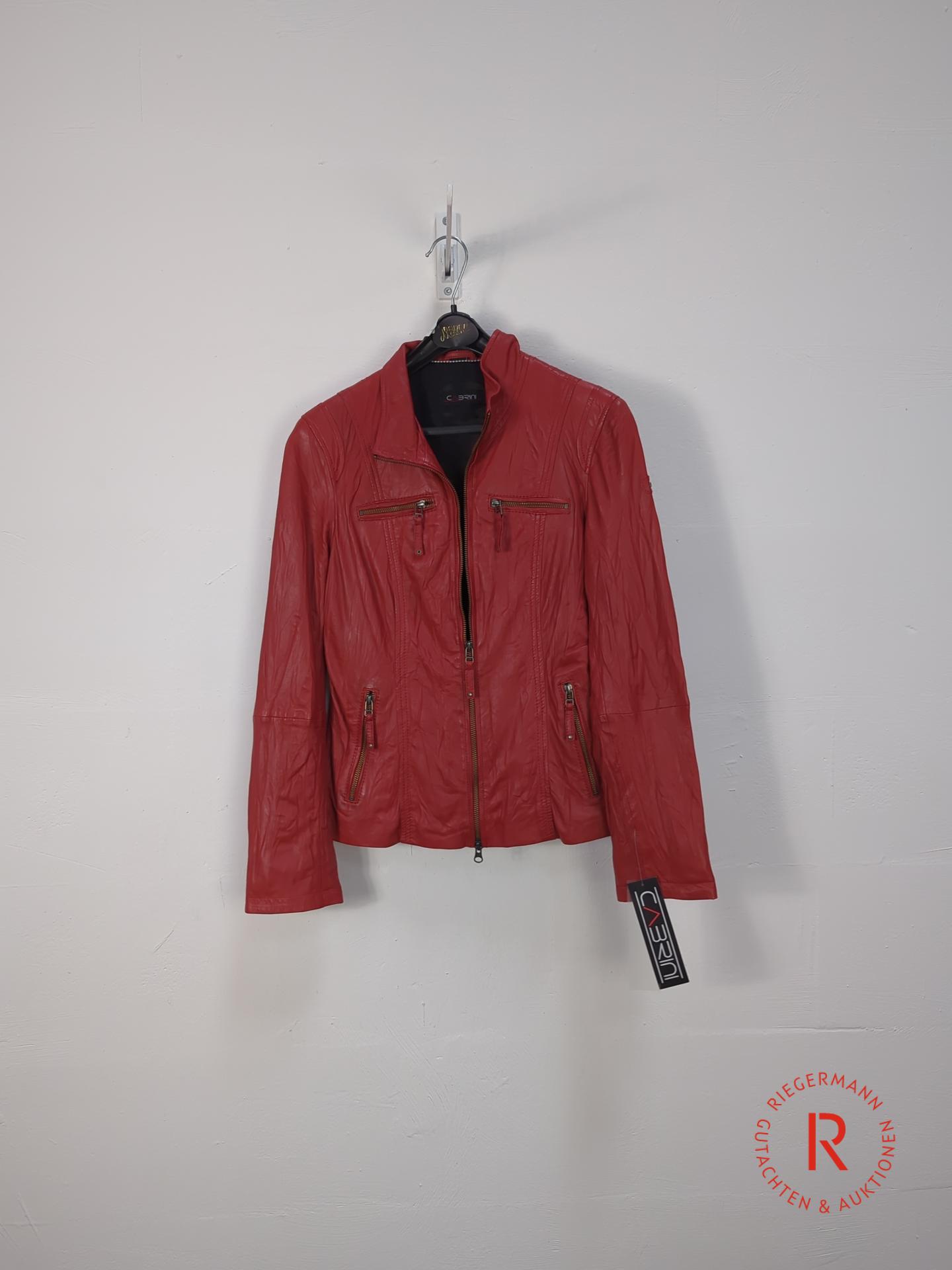 DAMEN LEDERJACKE GRÖSSE 38